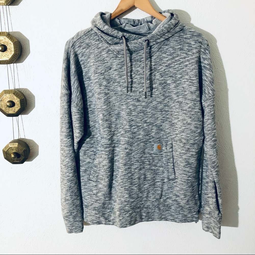 Cahartt > Women's Newbury Long Sleeve Hoodie Pullover Grey > M